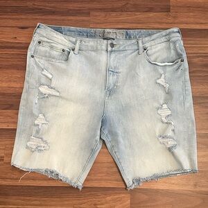 American Eagle Outfitters Extreme Flex 4 Jean Shorts, Size: 42